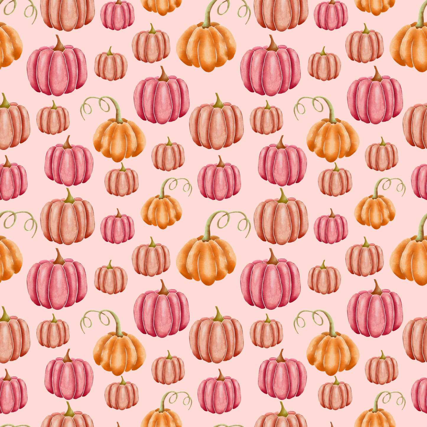 Acrylic Serving Tray - FALL COLLECTION - PINK PUMPKINS