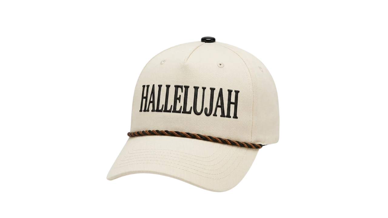 PREORDER Hallelujah Unisex Embroidered Hat SHIPS 10/15