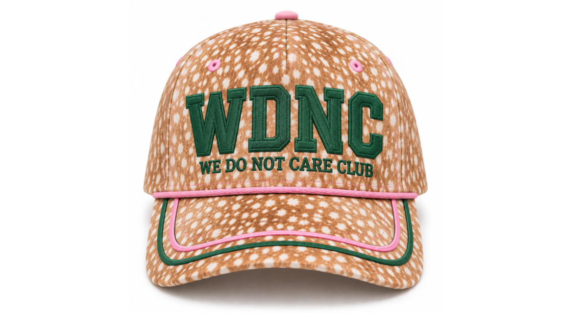 PREORDER WDNC – We Do Not Care Club Hat SHIPS 11/15