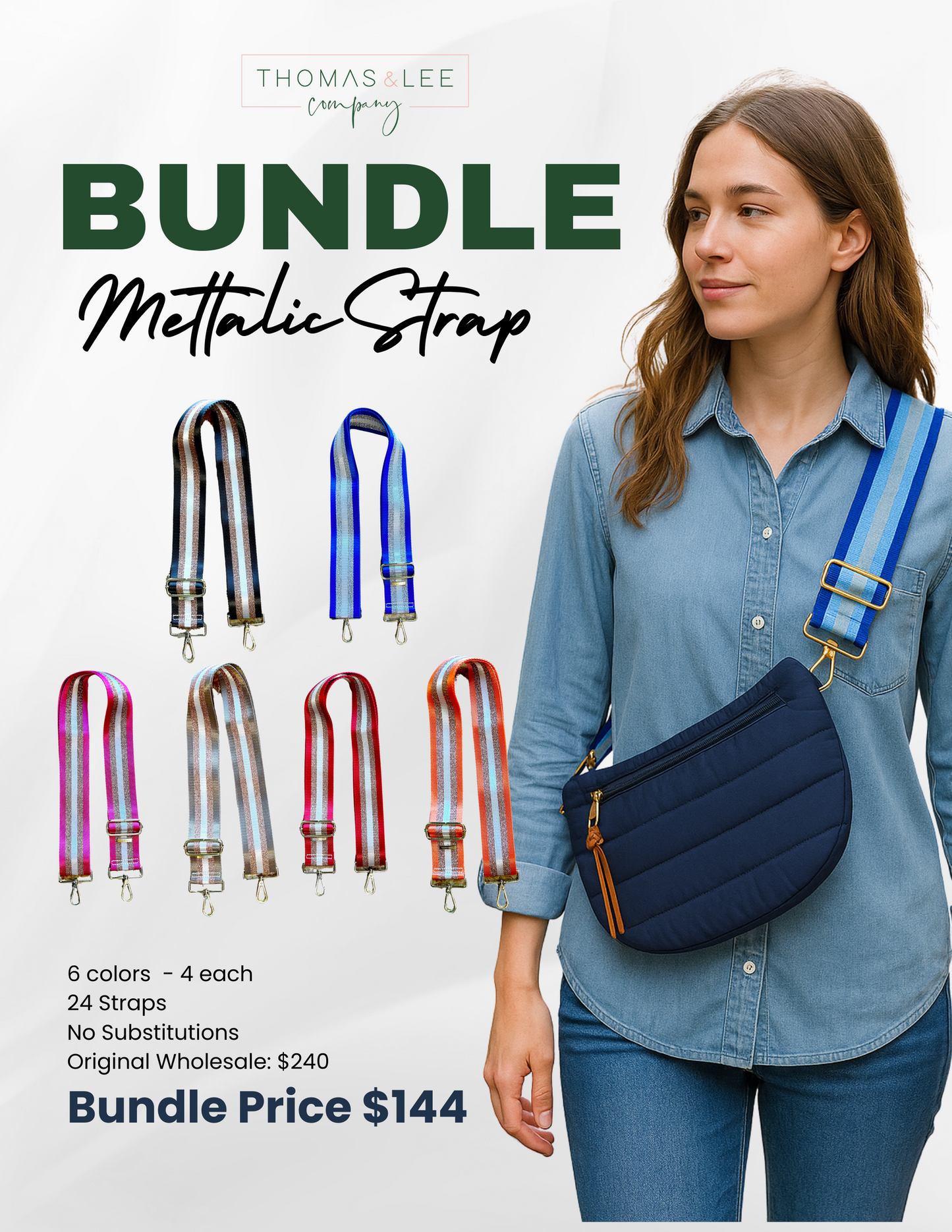 Metallic Strap Bundle - Limited Quantities