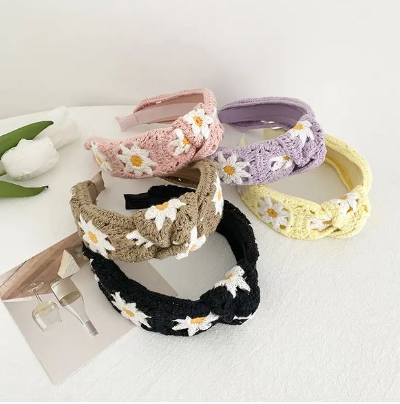 Flower Crochet Headbands