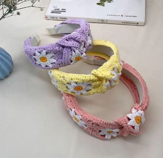 Flower Crochet Headbands