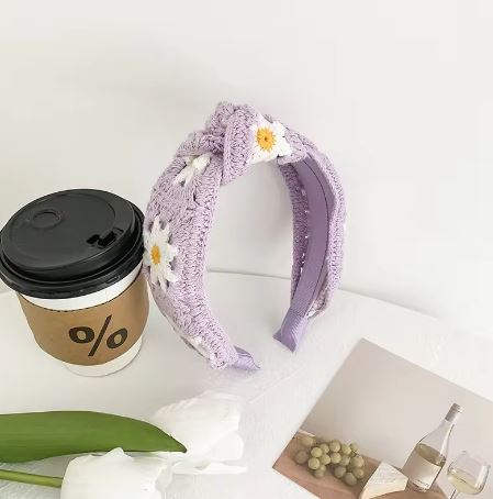 Flower Crochet Headbands