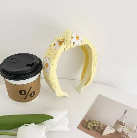Flower Crochet Headbands