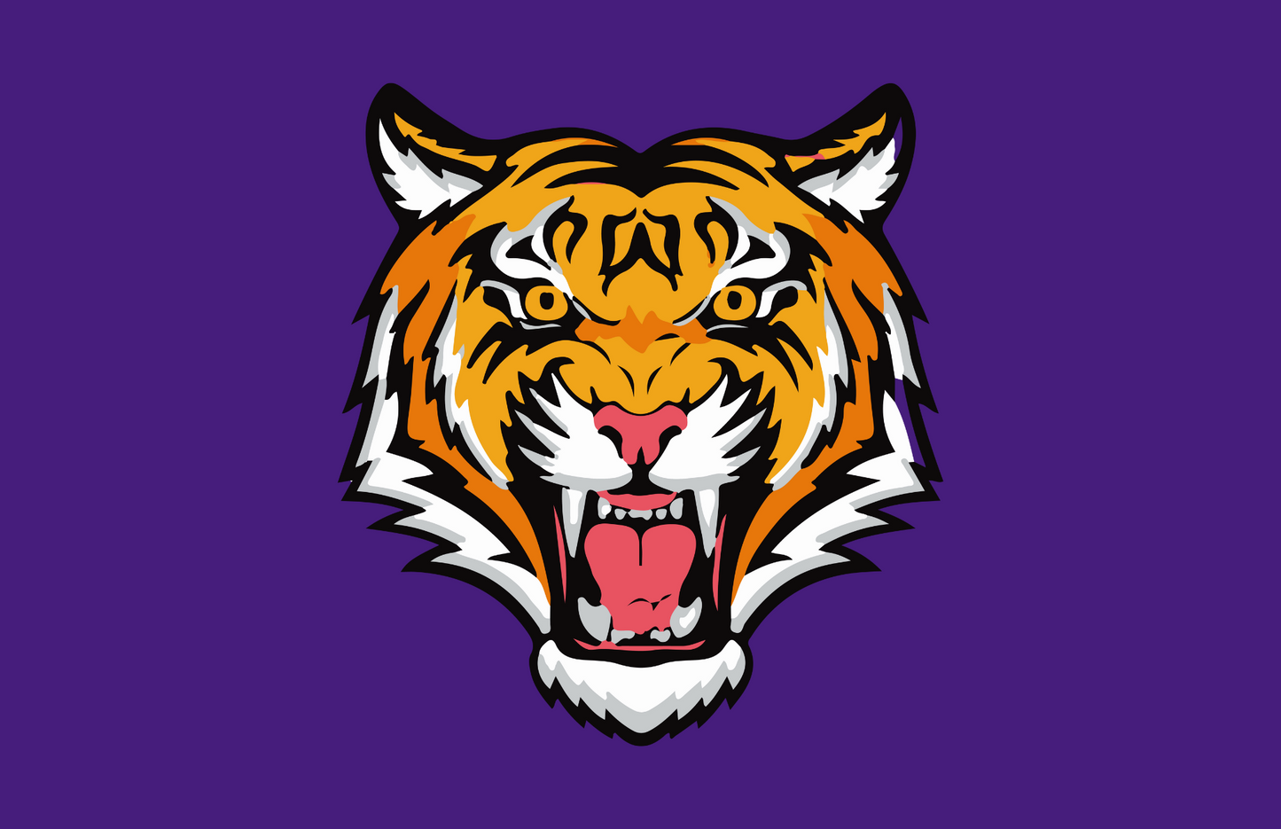 ART ONLY - Baton Rouge LOUISIANA LSU Collection - GAMEDAY 17X11 LARGE