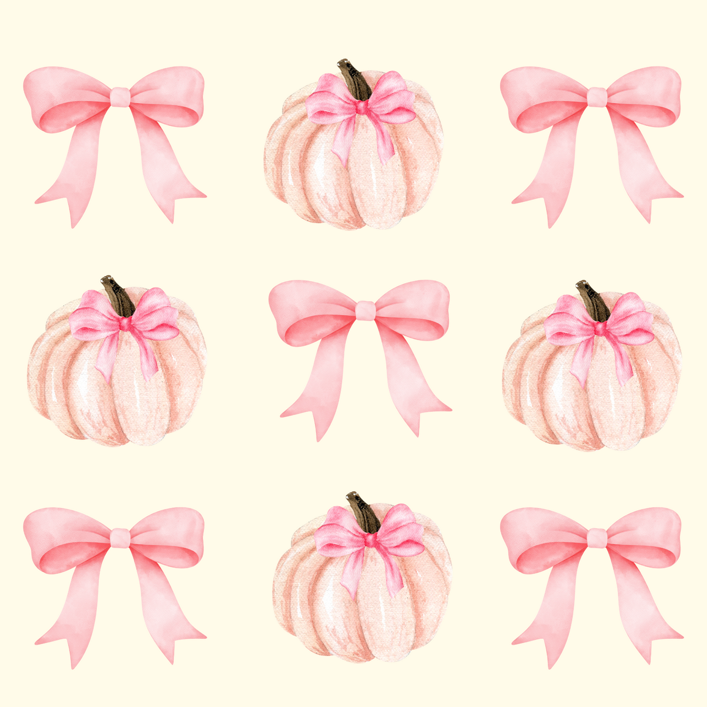 Acrylic Serving Tray - FALL COLLECTION - Pink Pumpkins + Bows
