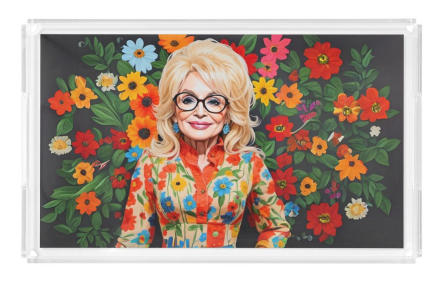 Acrylic Serving Tray - Spring 2025 Collection - Welly