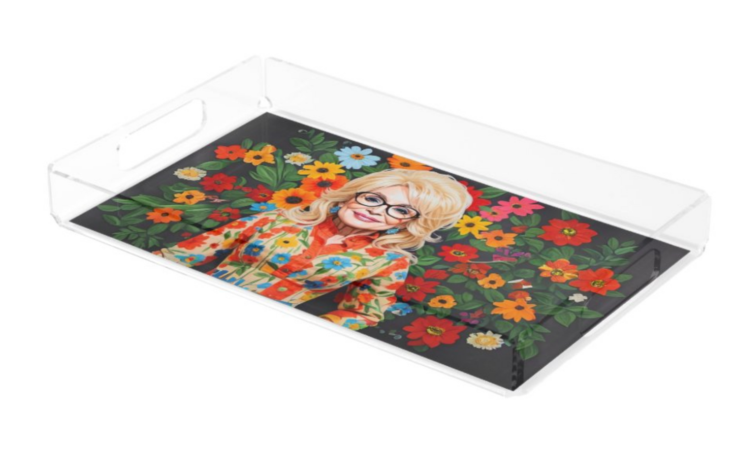 Acrylic Serving Tray - Spring 2025 Collection - Oh Dolly