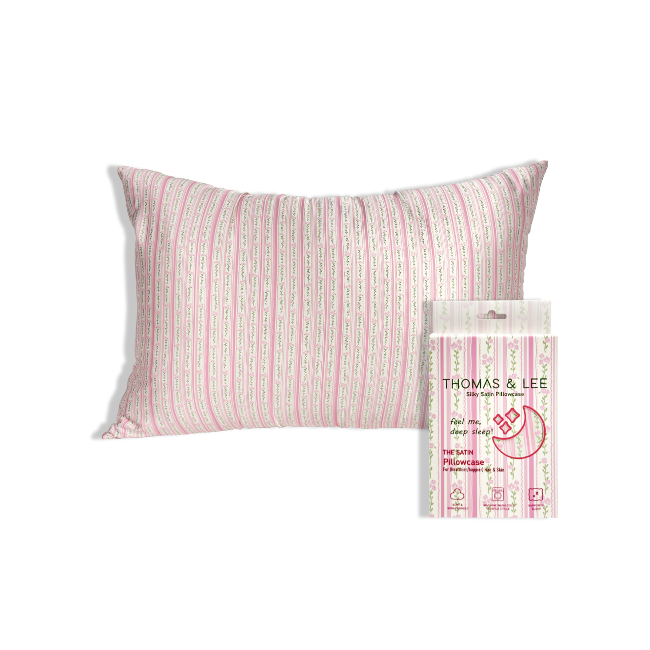 PRE-PACK Silky Satin Pillowcase – Spring Collection