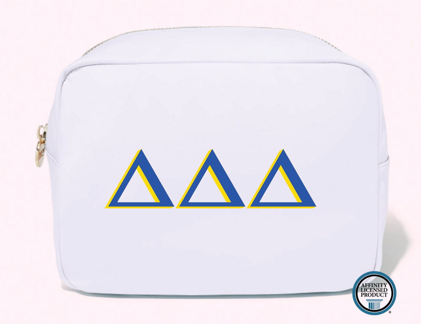 Licensed Sorority Accessory Cosmetic Bag