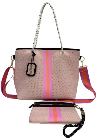 Light Pink Neoprene Tote