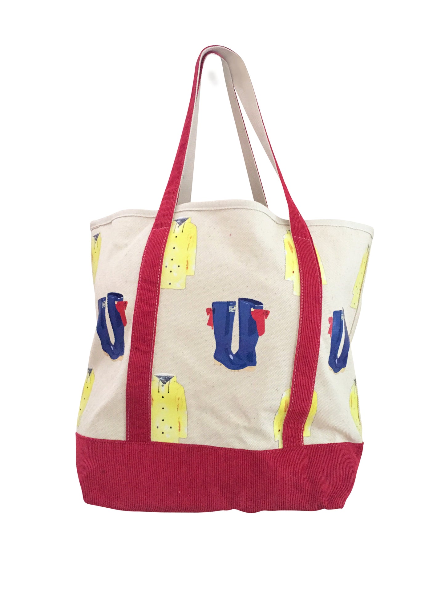 Rainy Day Canvas Tote