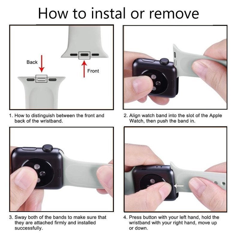 Handprint Apple Watch Band