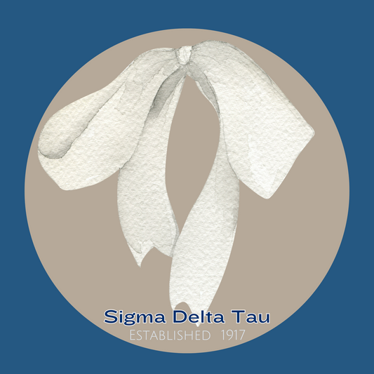 Acrylic Tray - Sorority Collection - Sigma Delta Tau - BOW