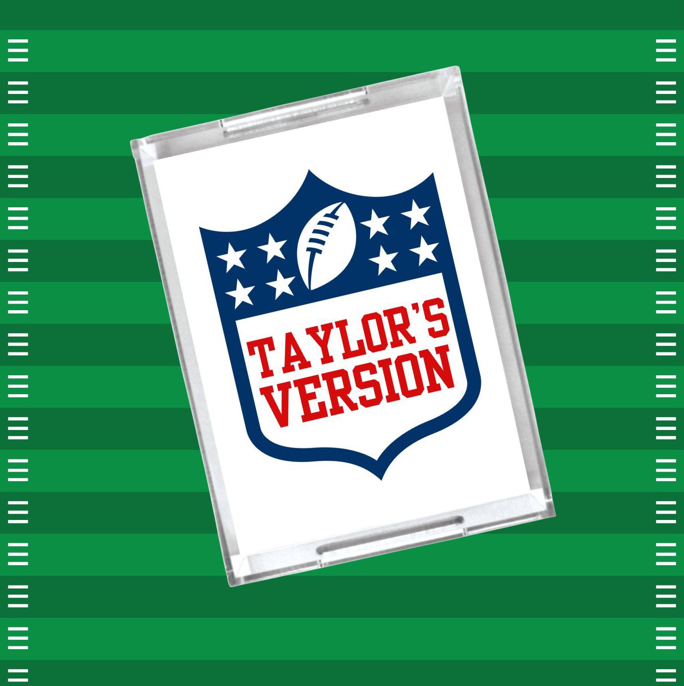 Super Bowl Acrylic Serving Tray - Taylor's Version