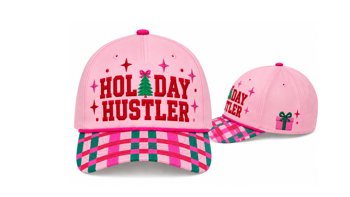 PREORDER Holiday Hustler Christmas Hat SHIPS 11/15