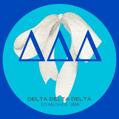 Acrylic Tray - Sorority Collection - DELTA DELTA DELTA - BOW2