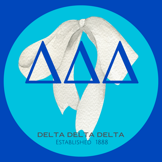Acrylic Tray - Sorority Collection - DELTA DELTA DELTA - BOW2