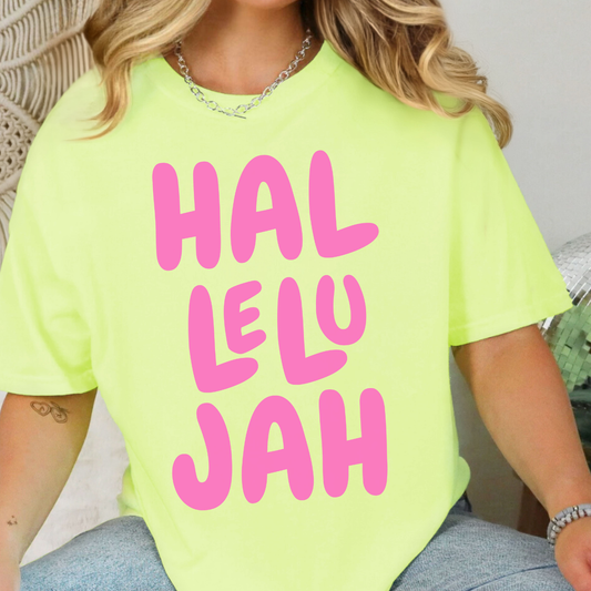"Hallelujah" Comfort Tee