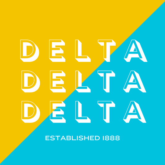 Acrylic Tray - Sorority Collection - DELTA DELTA DELTA - DUO2