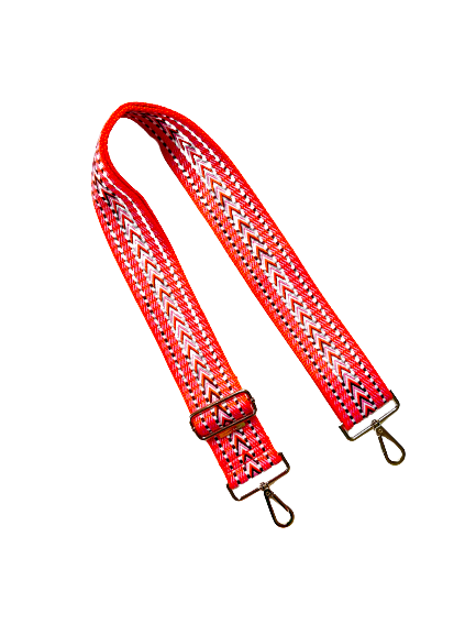 Mini Arrow Aztec Guitar Purse Strap - 5 colors Available