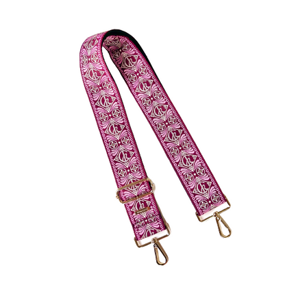 Embroidered Guitar Straps - Assorted Prints + Florals - 10 Available