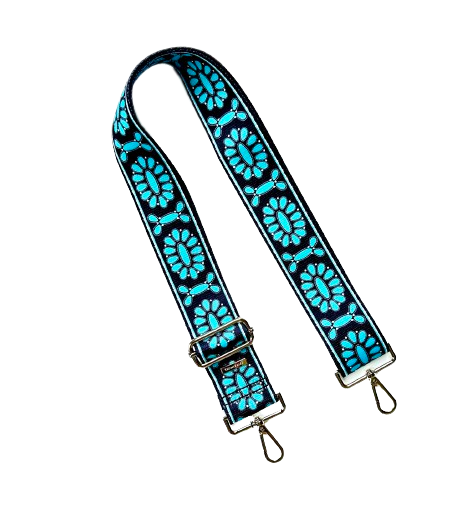 Squash Blossom Guitar Strap 2 colors available