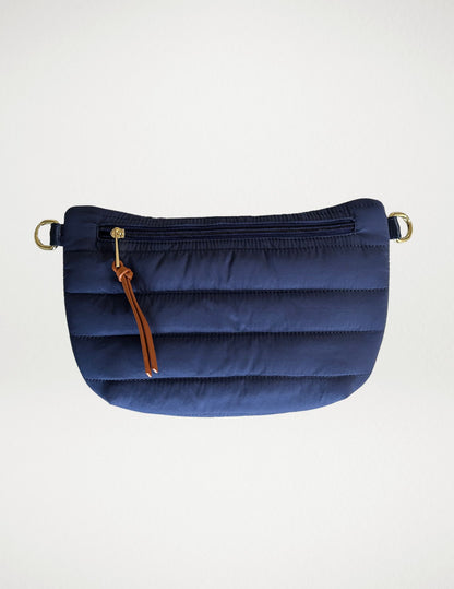 Addison Quilted Nylon Waist Sling Bag