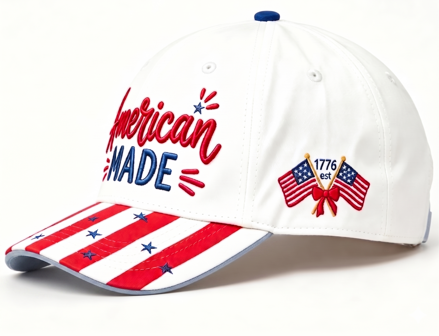 PREORDER American Made Hat – Patriotic Embroidered Hat - Ships 6/22