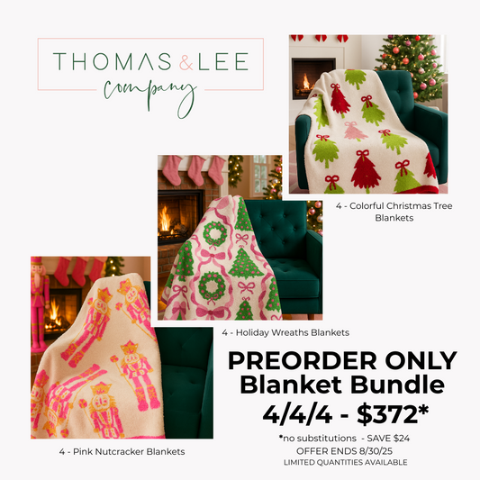 PREORDER Blanket Bundle 4/4/4 Ships 9/15/25