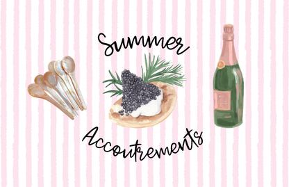 Acrylic Serving Tray - SUMMER FUN 2025 Collection - 11X17 - LARGE
