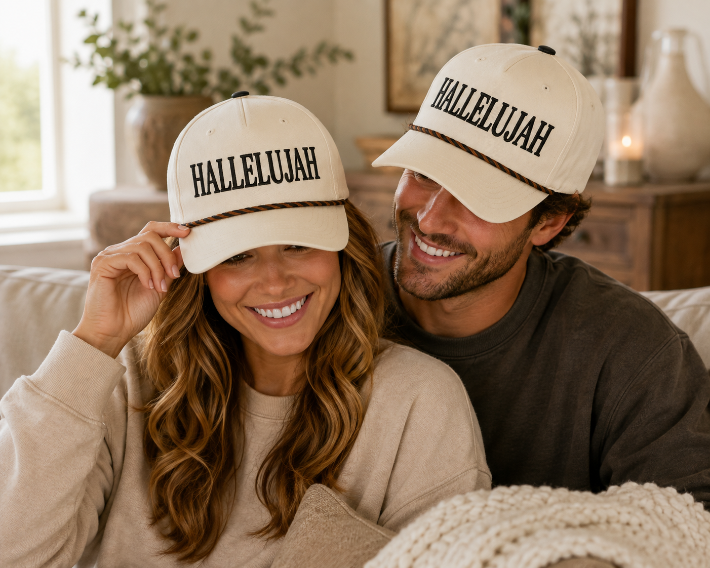 PREORDER Hallelujah Unisex Embroidered Hat SHIPS 10/15