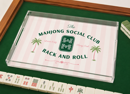 Mahjong Acrylic Tray – 8.5 X 11 Small Tray