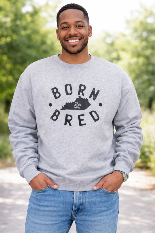 "Kentucky Born & Bred" Heritage Crewneck