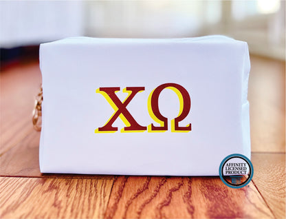 Licensed Sorority Accessory Cosmetic Bag