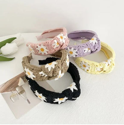 Flower Crochet Headbands