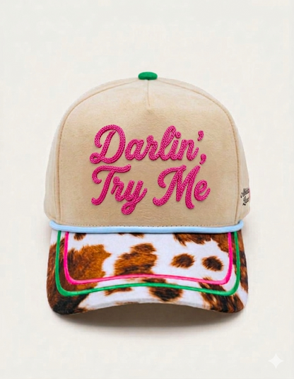 Western Statement Trucker Hats – Wranglin’ & Darlin’ Try Me