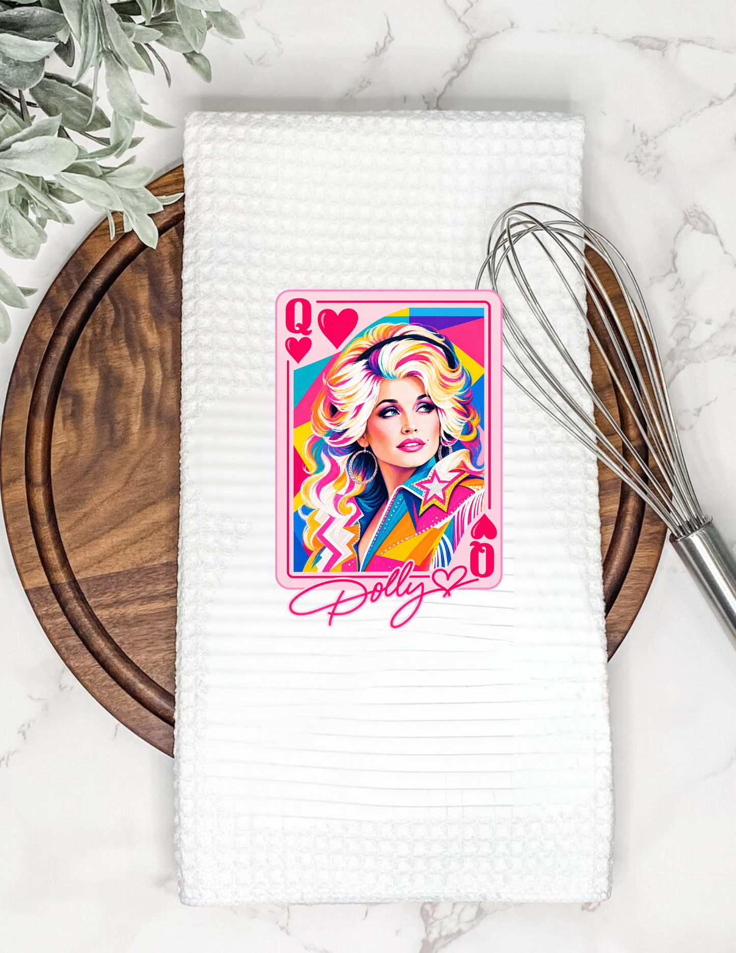 Dolly-Inspired Tea Towel Collection | Funny Southern Kitchen Towels