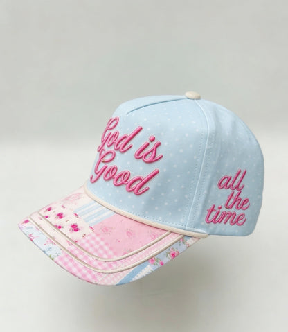 God Is Good Embroidered Hat – Adjustable Faith Hat