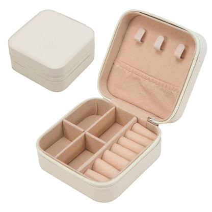 Vegan Leather Small Jewelry Box - NEW Colors available