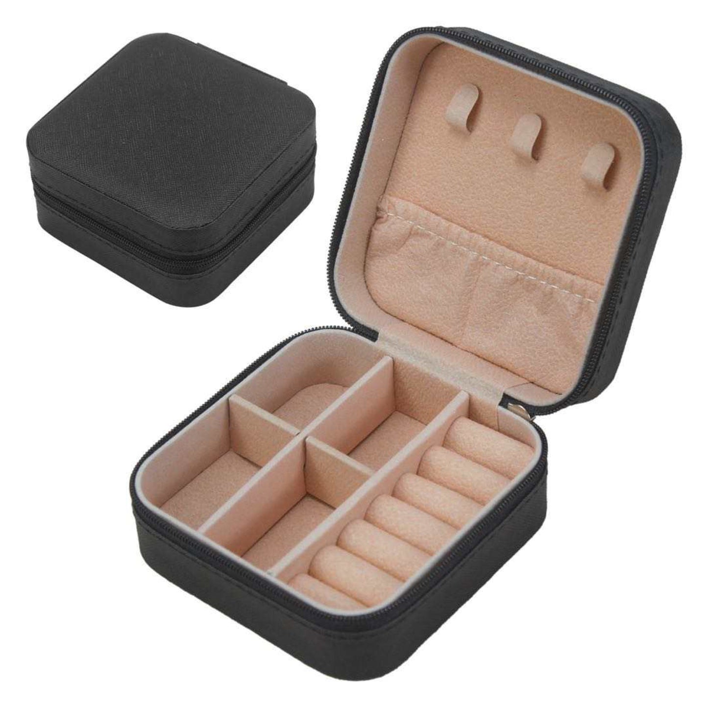 Vegan Leather Small Jewelry Box