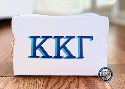 Licensed Sorority Accessory Cosmetic Bag