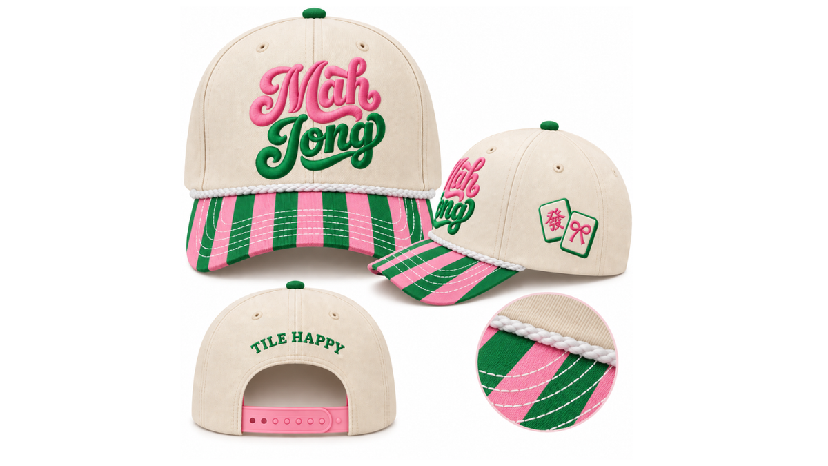 PREORDER Mahjong Tile Happy  Hat Ships 11/15