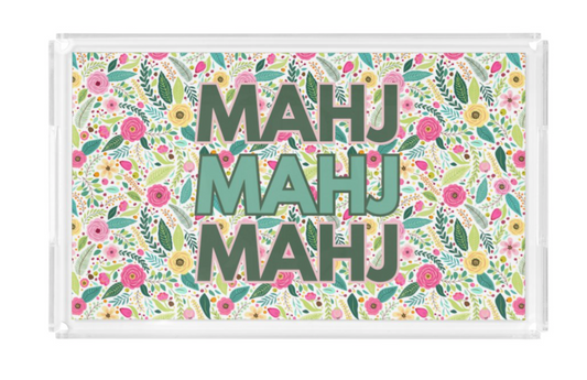 Acrylic Serving Tray - Spring 2025 Collection - MAHJ