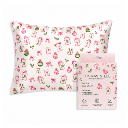 PREORDER Silky Satin Pillowcase PREPACK– Holiday Collection SHIPS 9/01