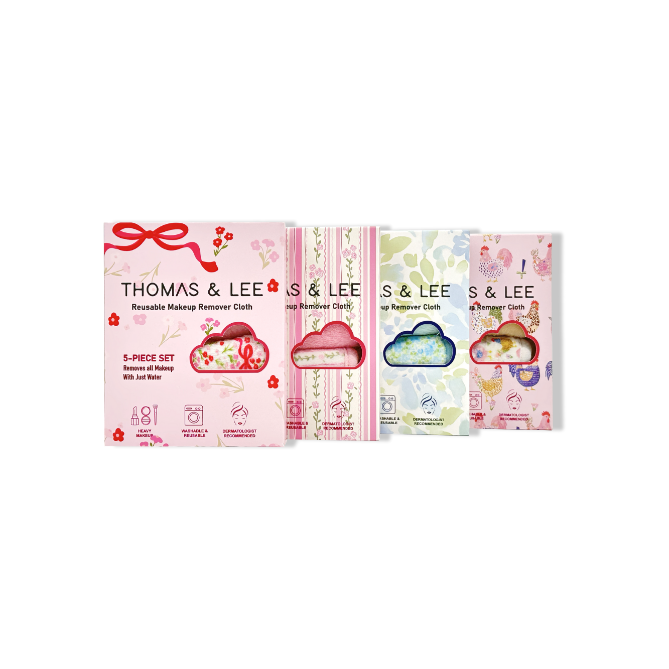 PRE-PACK Reusable Makeup Remover Face Cloths