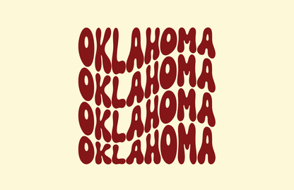 Acrylic Serving Tray - Norman Oklahoma Collection - GAMEDAY 11x17 LARGE