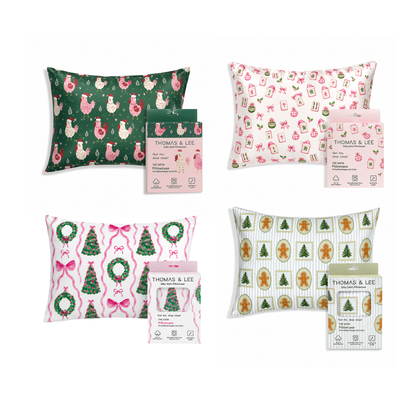 PREORDER Silky Satin Pillowcase PREPACK– Holiday Collection SHIPS 10/01
