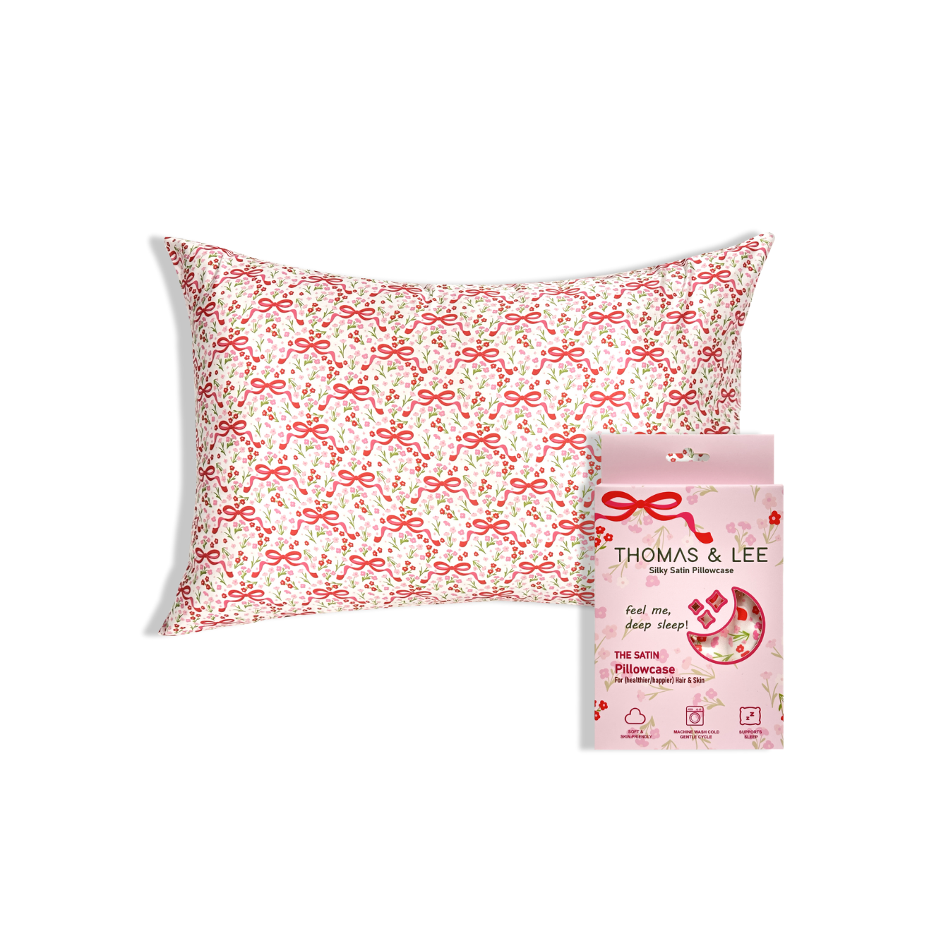 PRE-PACK Silky Satin Pillowcase – Spring Collection