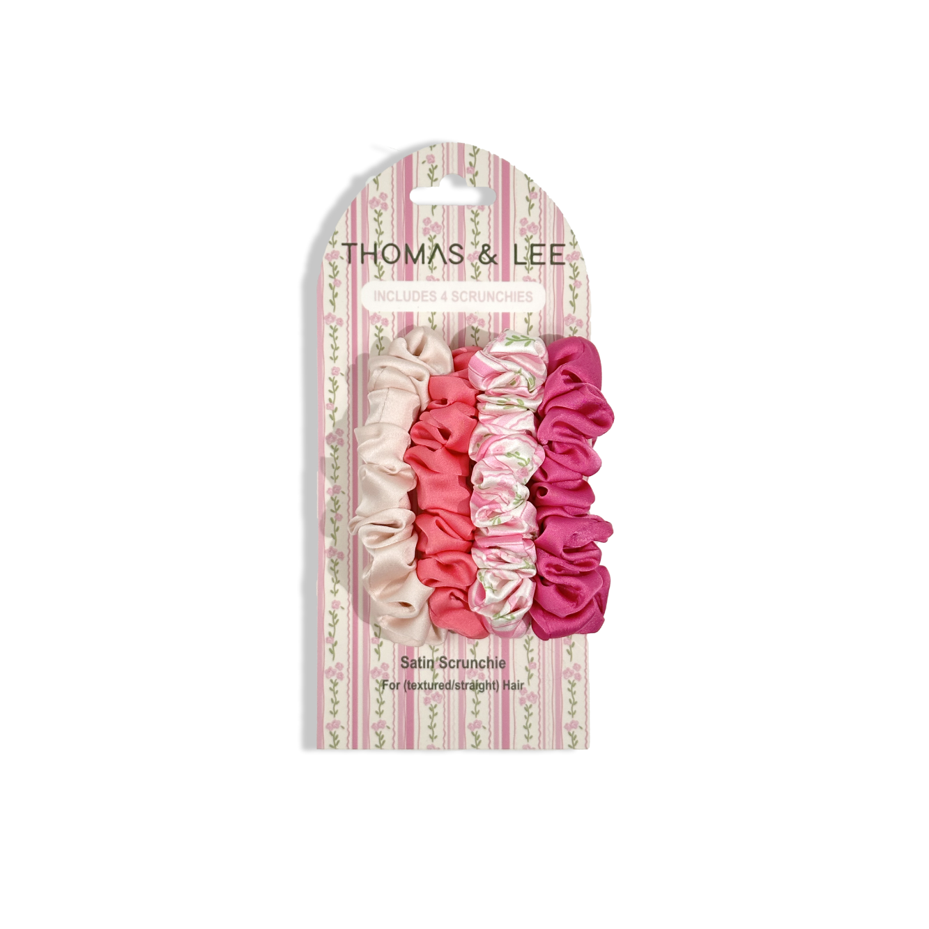 Silky Satin Scrunchie Set – Spring Collection